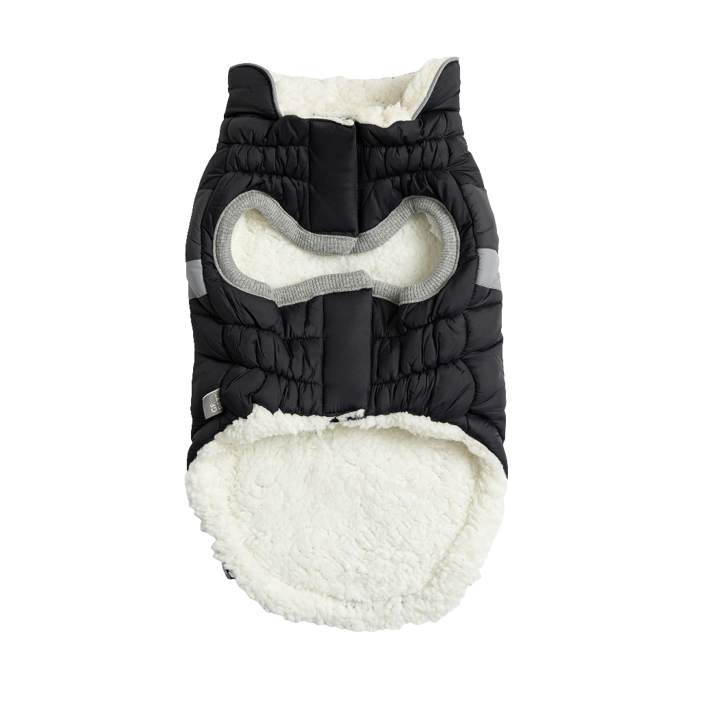 Black Alpine Puffer Jacket – Lightweight, Warm, & Stylish