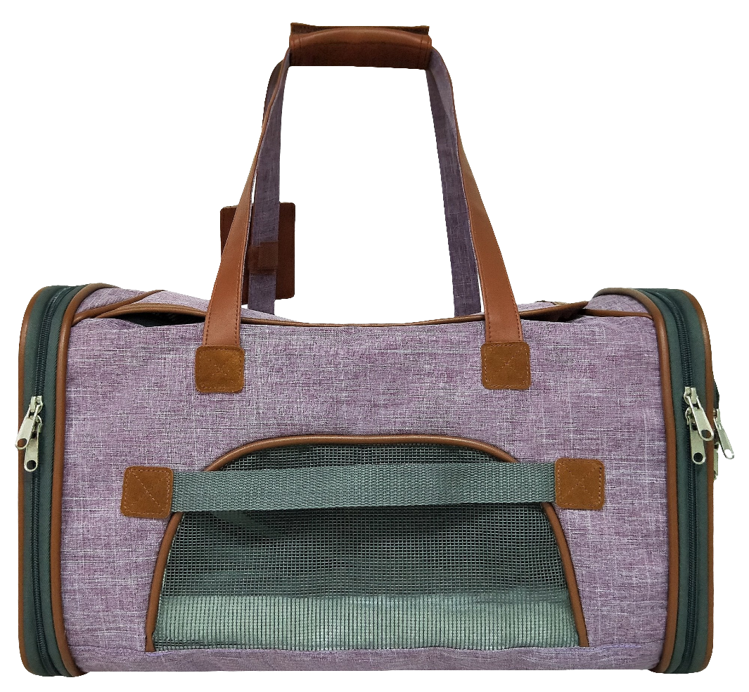 Mr. Peanut's Gold Series Airline Approved Pet Carrier – Soft-Sided Travel Tote for Cats & Small Dogs, Fits Under Airline Seats