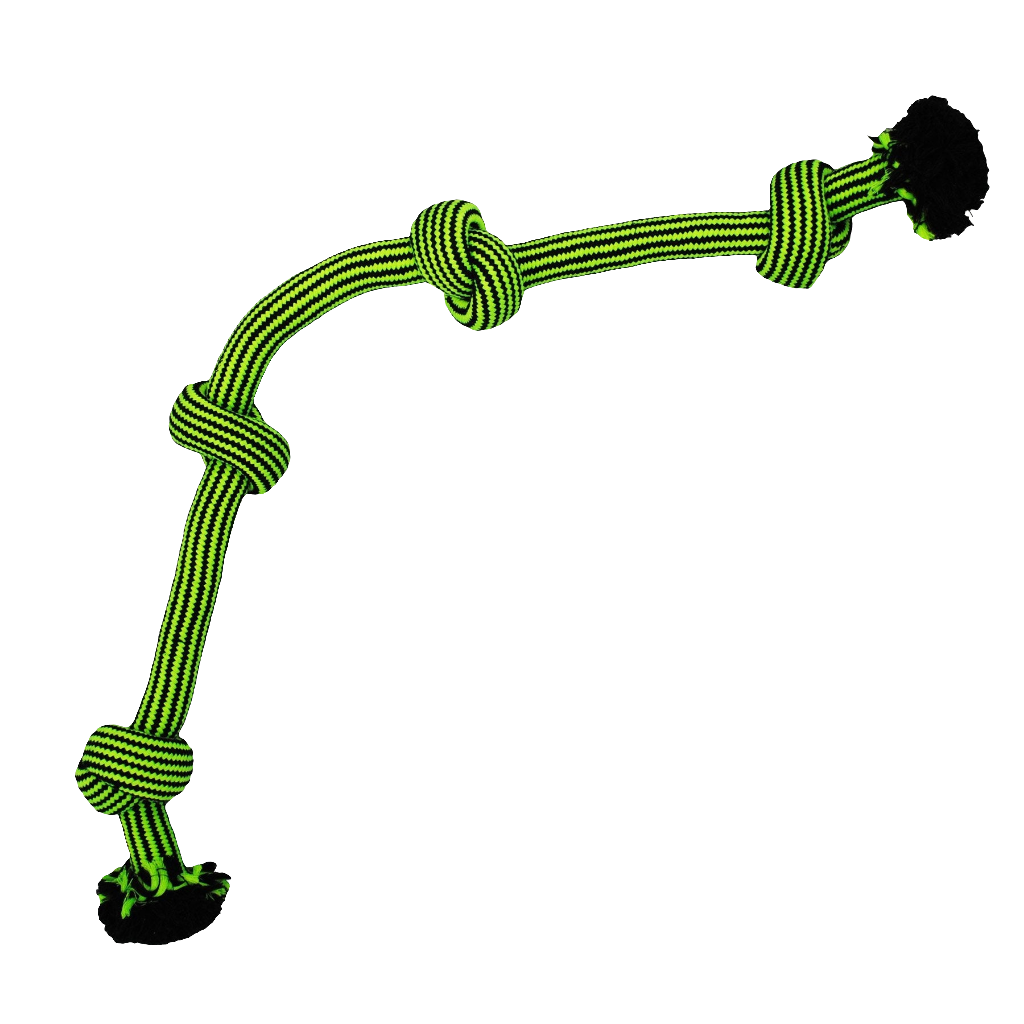 Knotty Chewer – The Ultimate Tug & Squeak Rope Toy