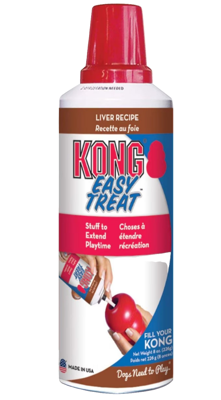KONG Easy Treat Liver Flavor for Dogs β 8 oz | Long-Lasting Dog Treat Filler