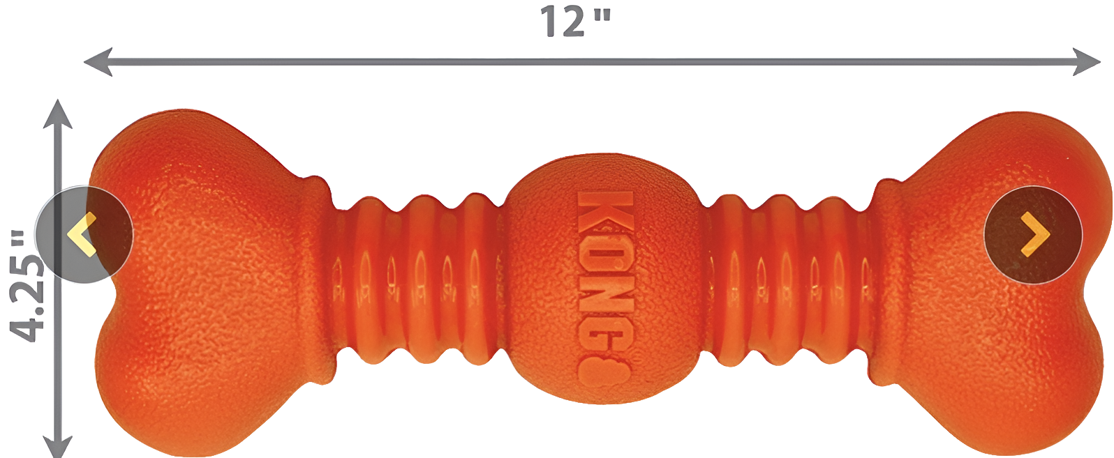 KONG SqueakStix Wigglerz: The Ultimate Durable, Safe, and Fun Fetch Toy for Dogs (2 pack)