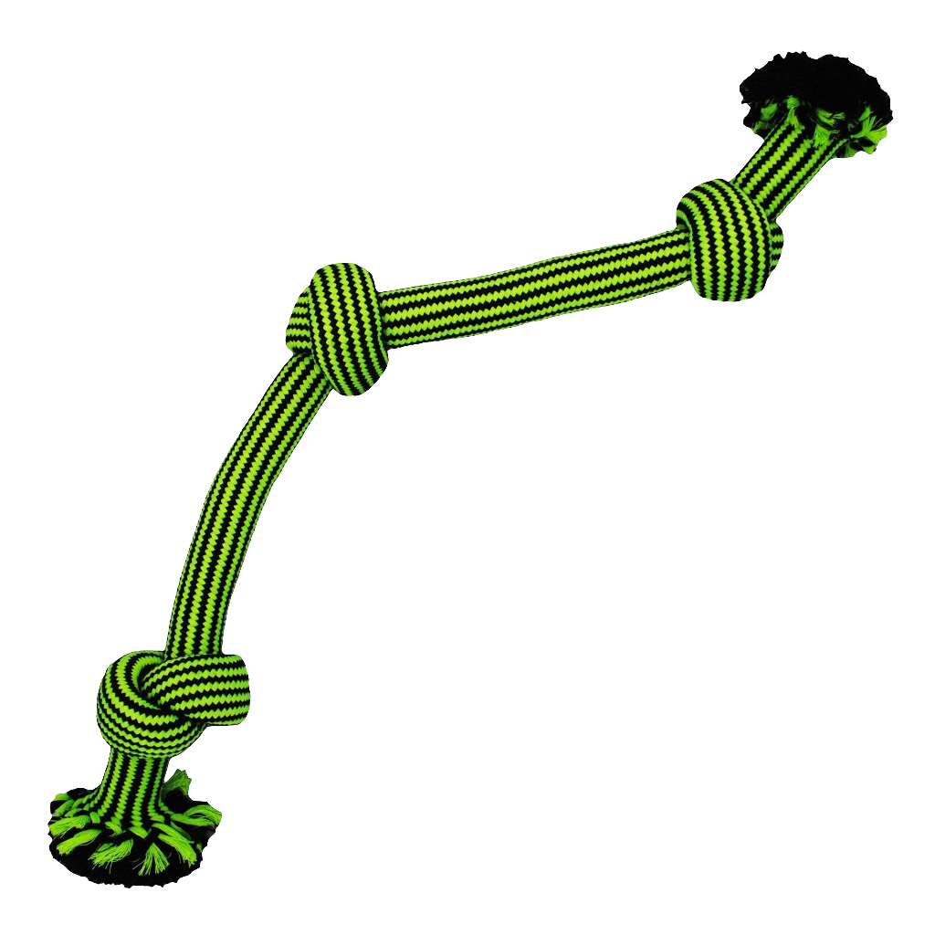 Knotty Chewer – The Ultimate Tug & Squeak Rope Toy