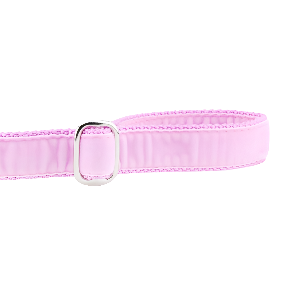 Light Pink Velvet Dog Leash β Soft, Elegant & USA Made