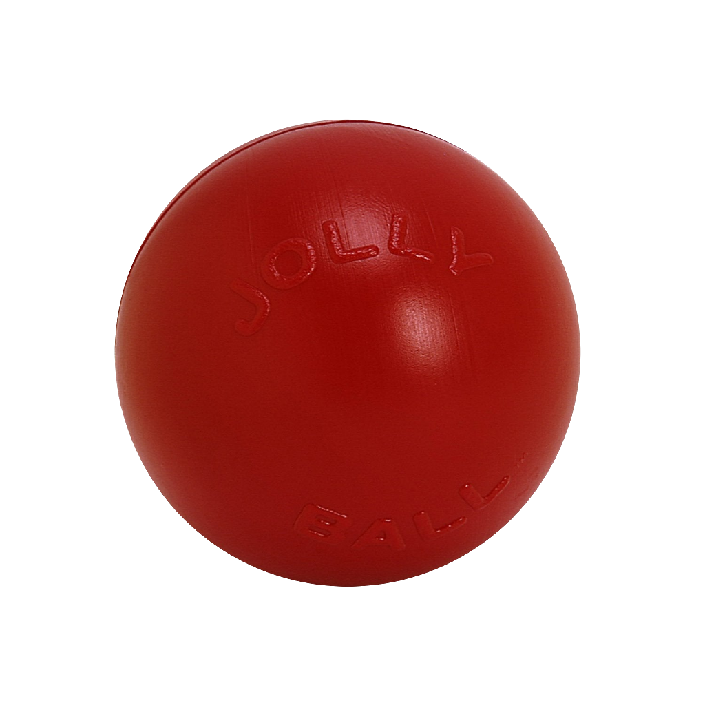 Jolly Pets Push-n-Play Durable Dog Ball – Tough Rolling & Floating Toy for Active Dogs