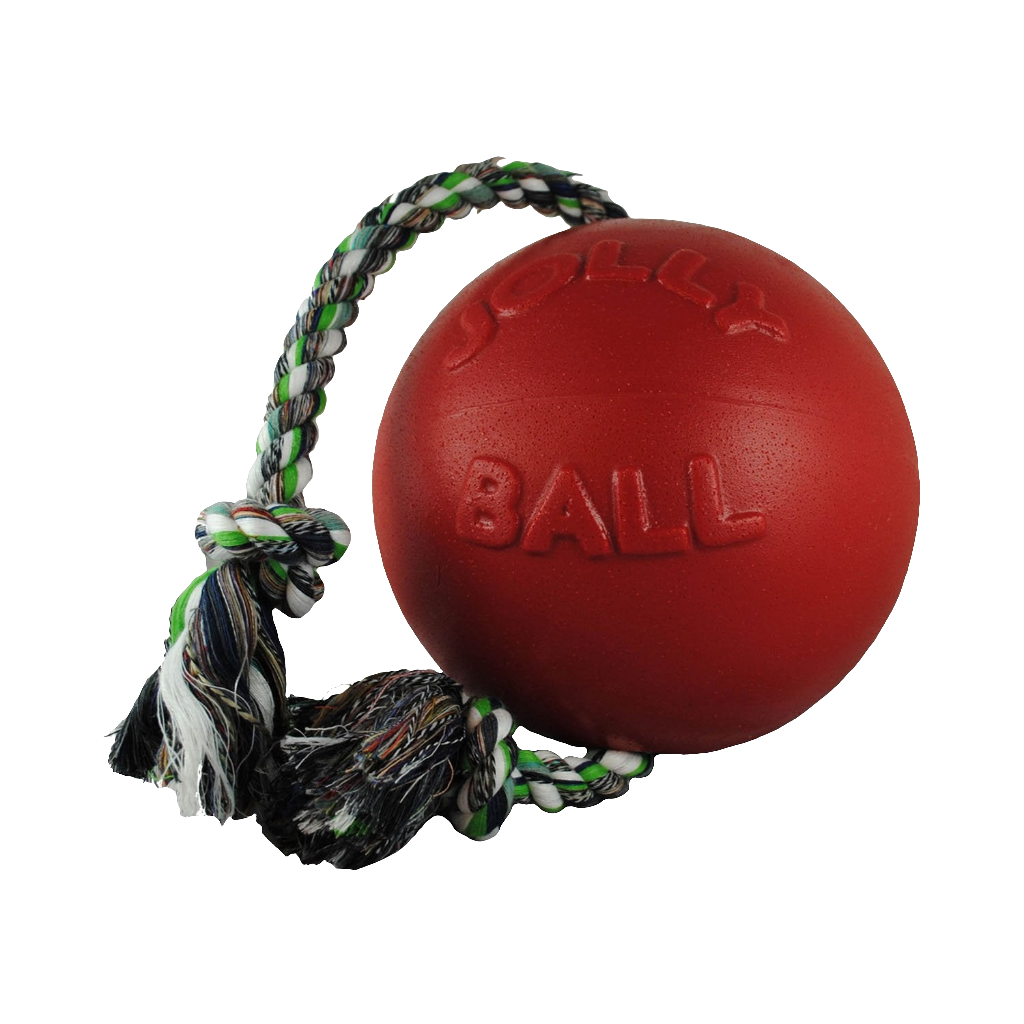 Jolly Ball Durable Floating Dog Ball –Tug, Chase, Swim & Play!