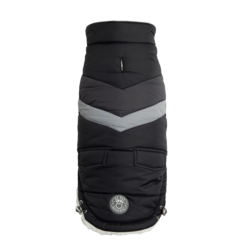 Black Alpine Puffer Jacket – Lightweight, Warm, & Stylish