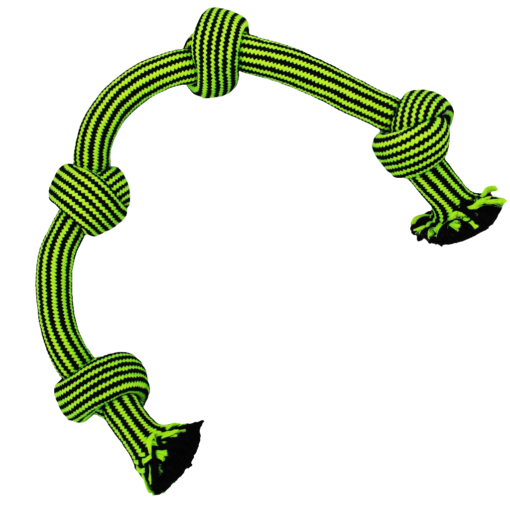 Knotty Chewer – The Ultimate Tug & Squeak Rope Toy