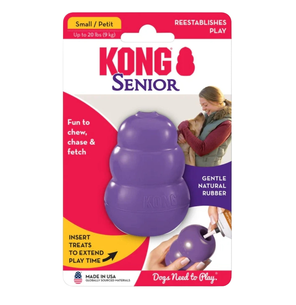 KONG Senior Dog Toy- Gentle Chew for Aging Dogs