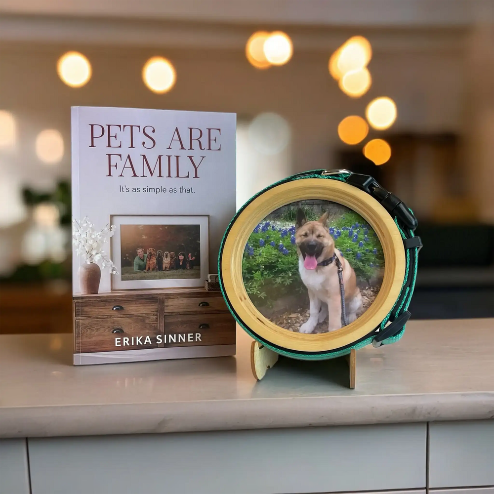 Honor Your Loved One Bundle – Pet Memorial Frame & “Pets Are Family” Book