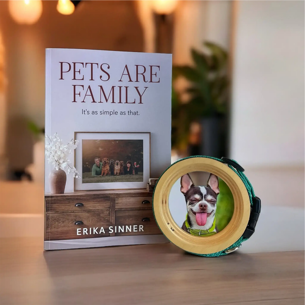 Honor Your Loved One Bundle – Pet Memorial Frame & “Pets Are Family” Book
