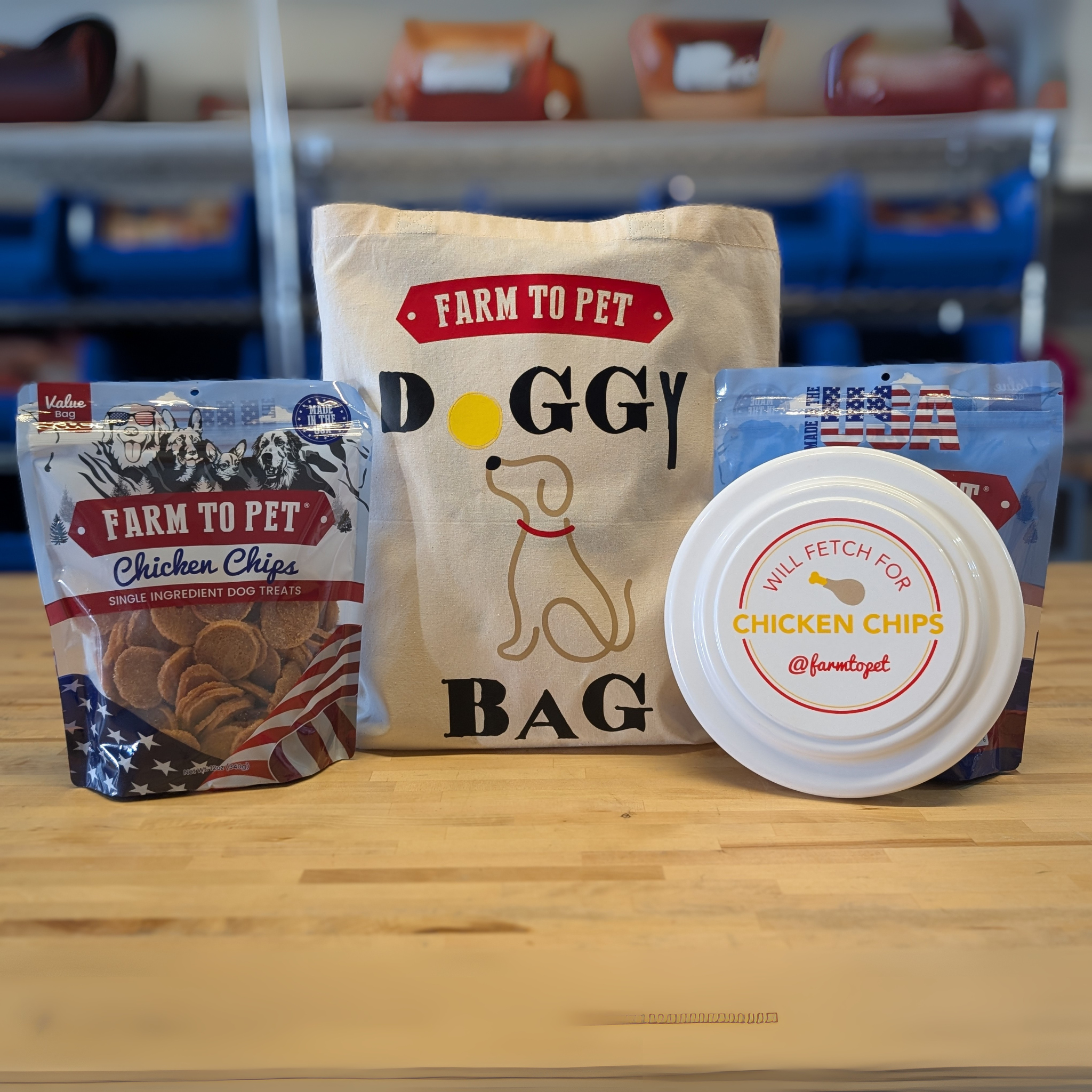 Americana All-Natural Chicken Chips for Dogs – High-Protein Dog Treats