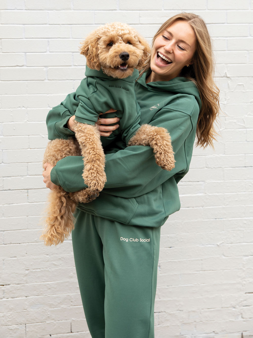 Good Thomas Premium Dog Hoodie – Heavyweight Fleece for Cozy Comfort - Jade