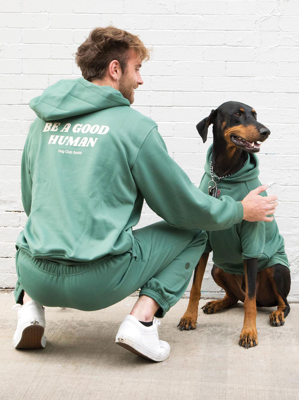 Good Thomas Premium Dog Hoodie – Heavyweight Fleece for Cozy Comfort - Jade