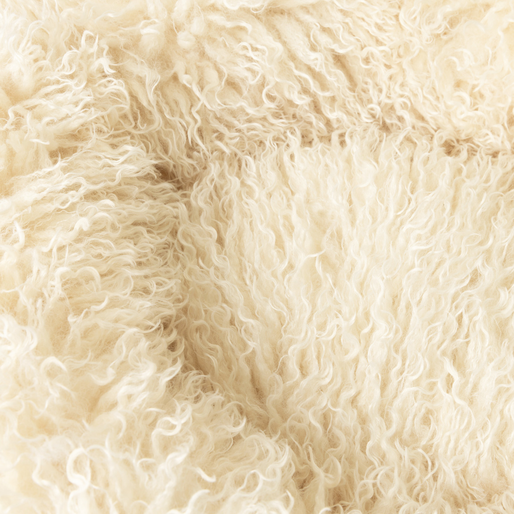 PupPouf™ Faux Fur Donut Dog Bed – Luxe Plush Orthopedic, Sheep Ivory