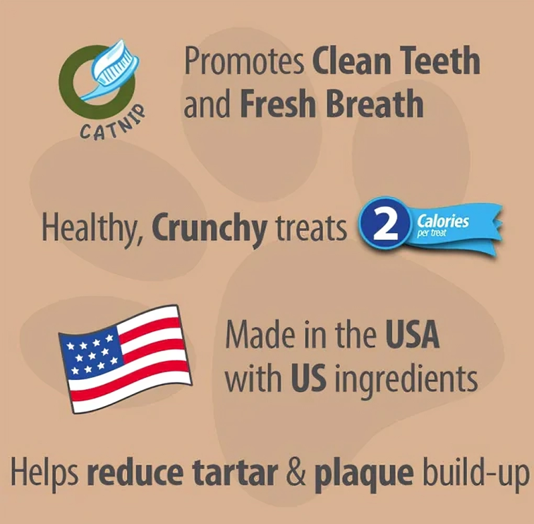 Dental Treats for Cats - Emerald Pet Feline Oral Health Snacks