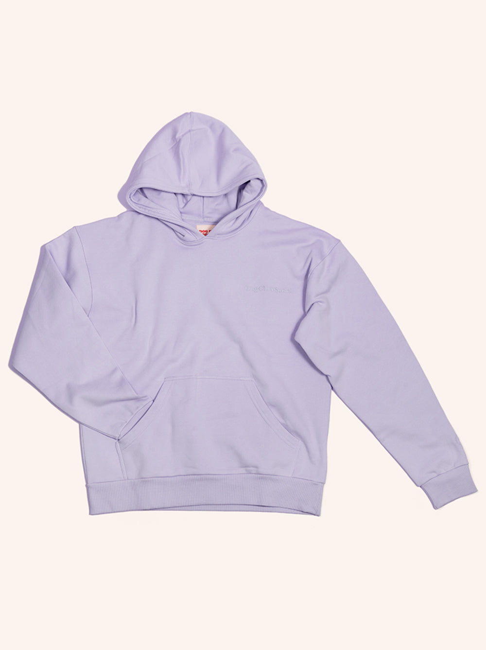 Matching Dog & Owner Hoodie – Oversized Unisex Fleece Sweatshirt for Pets and People (Lilac)