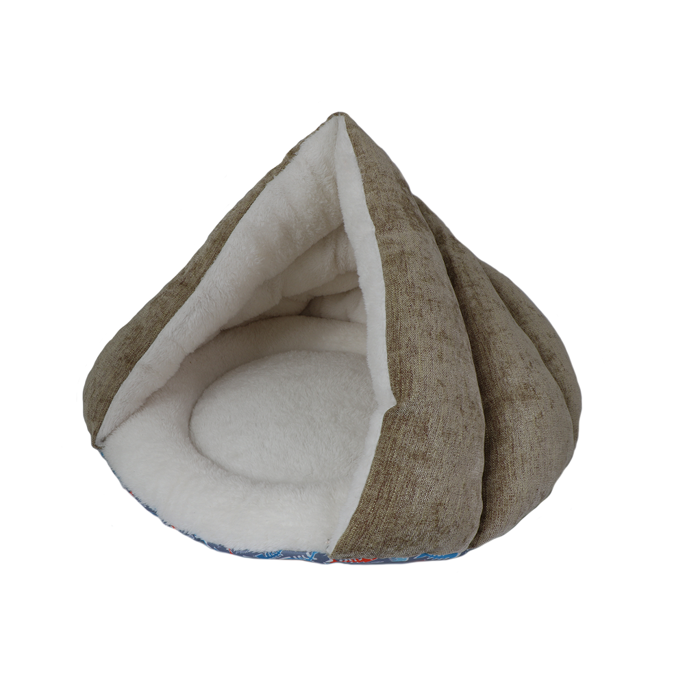 Kitty Kasa™ Hut Bed – Cozy, Hooded Hideaway for Cats