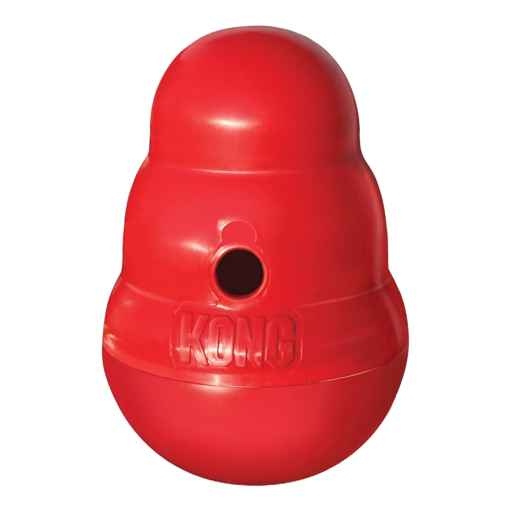 KONG Wobbler Interactive Dog Toy: Dispenses Food and Treats