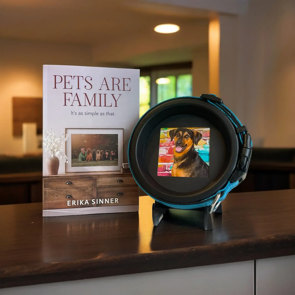 Honor Your Loved One Bundle – Pet Memorial Frame & “Pets Are Family” Book