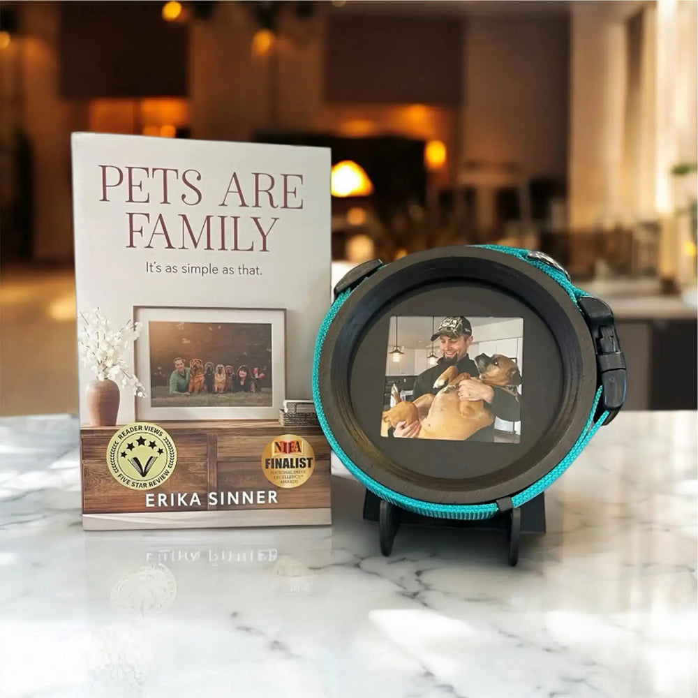 Honor Your Loved One Bundle – Pet Memorial Frame & “Pets Are Family” Book