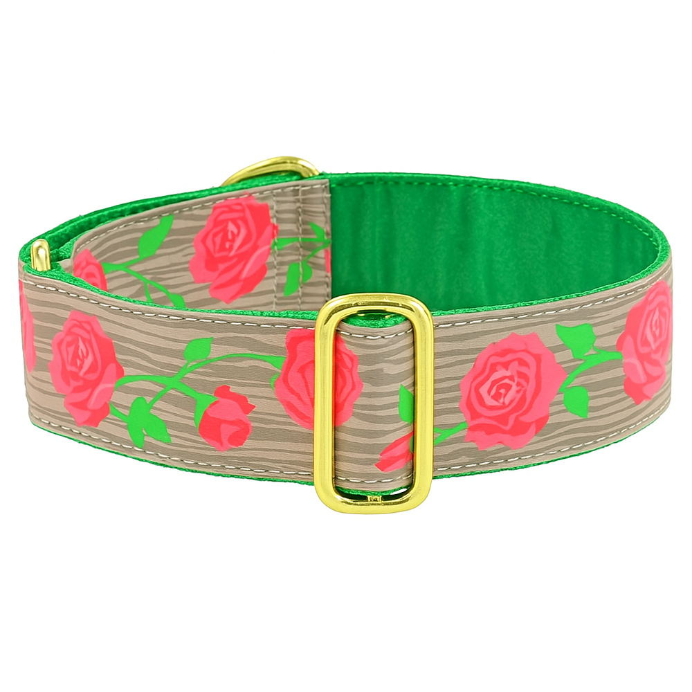 2 Hounds Design Weathered Rosewood Limited-Edition Dog Collar – Eco-Friendly & Stylish