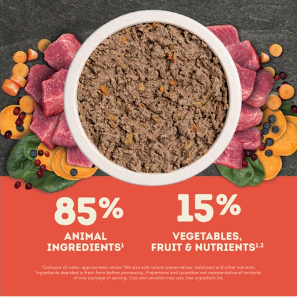 Acana Adult Grain Free Pate Beef Wet Dog Food (12.8oz)