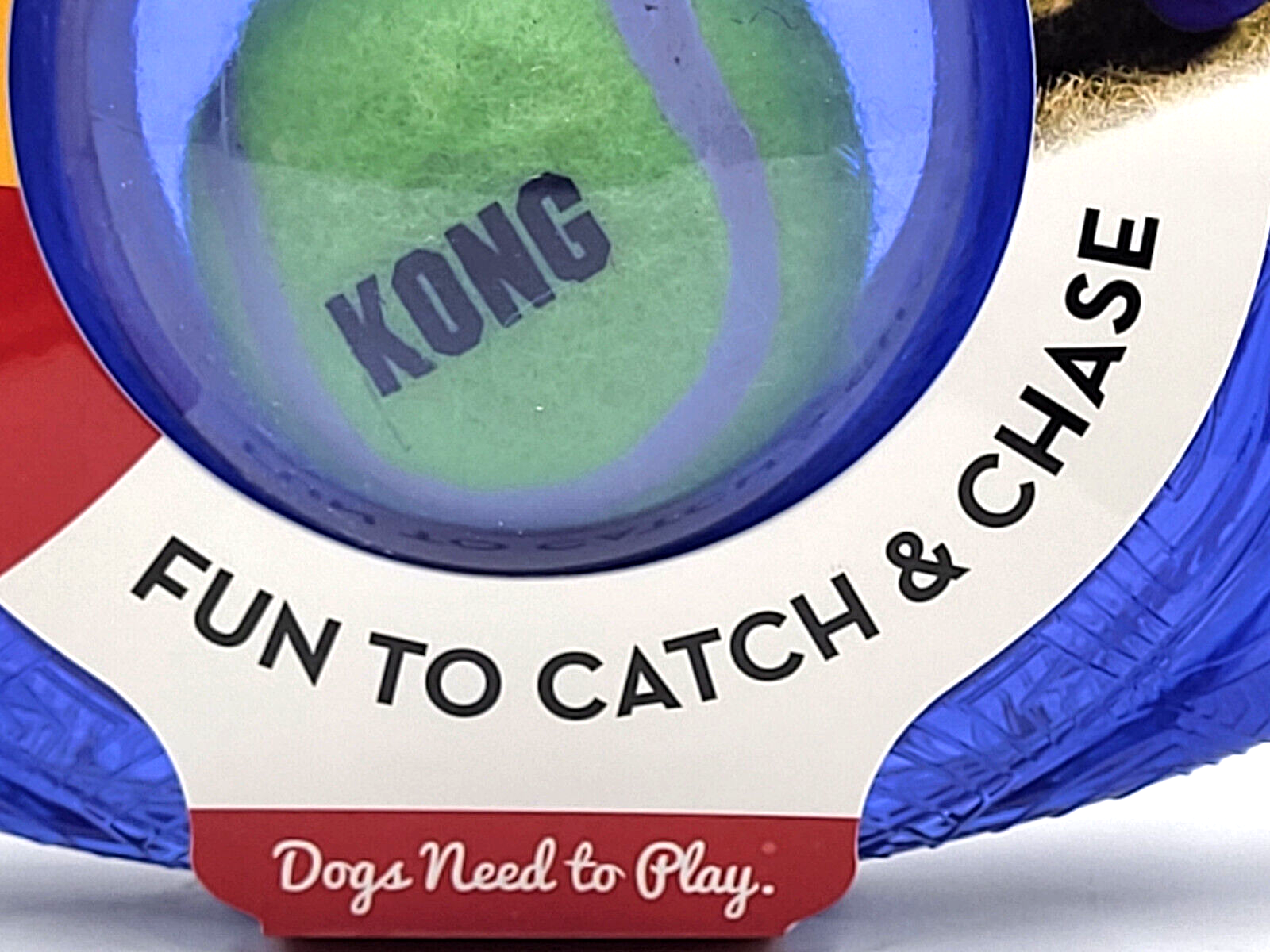 KONG Jumbler Flinger Dog Toy, Medium/Large - Durable Interactive Play