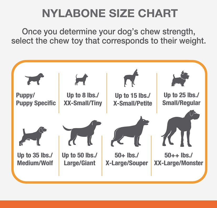 Nylabone Power Chew Knot Bone Chew Toy XXL (Chicken Flavor)
