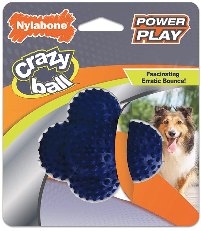 Nylabone Large Power Play Crazy Ball Dog Toy