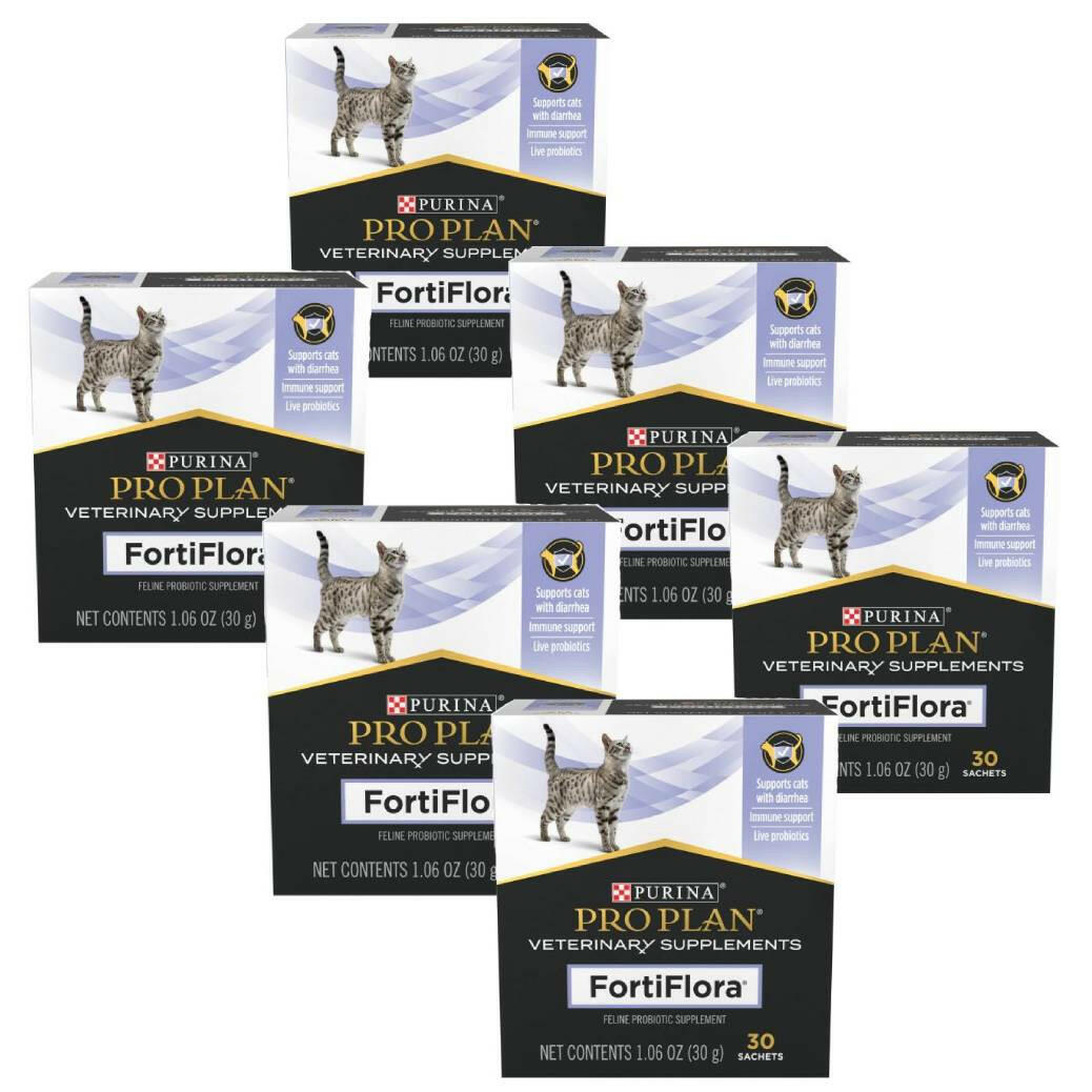 Purina Pro Plan FortiFlora Cat Probiotic Supplement – Digestive & Immune Support Powder