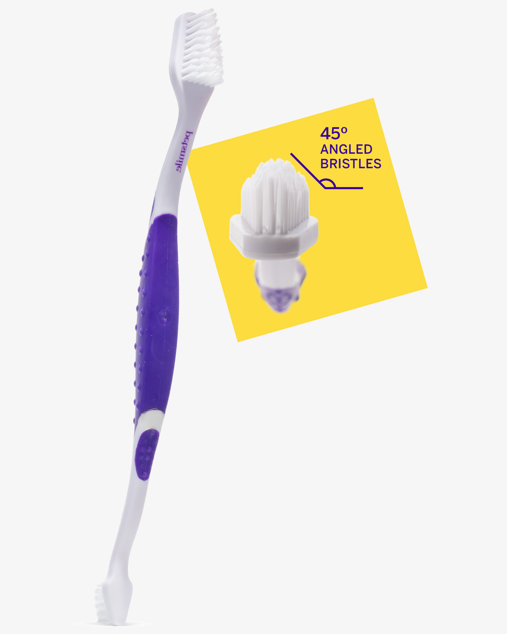 Petsmile® Professional Toothbrush for Dogs & Cats – Patented 45° Dual-Ended Bristles