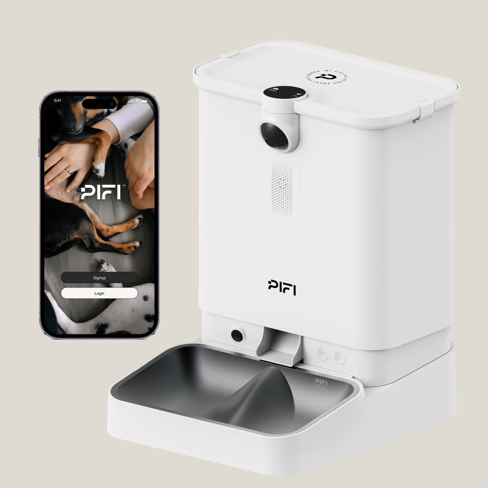 PiFi Smart Pet Feeder with HD Cameras, App Control & AI Portioning