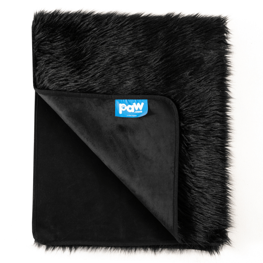 PupProtector™ Waterproof Dog Blanket – Durable, Washable, Throw Furniture Protector for Pets - Midnight Black