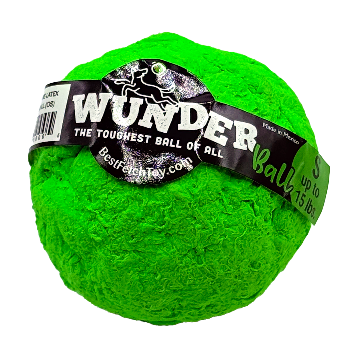 WUNDERball Natural Rubber Dog Ball – Durable Fetch Toy for Aggressive Chewers & Water Play