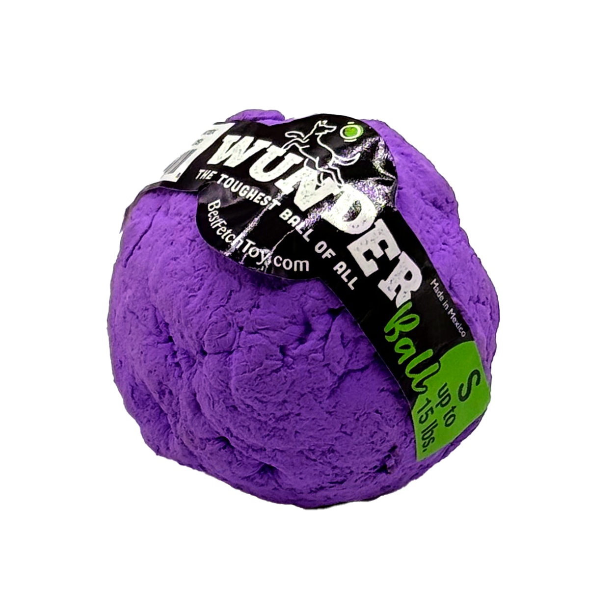WUNDERball Natural Rubber Dog Ball – Durable Fetch Toy for Aggressive Chewers & Water Play