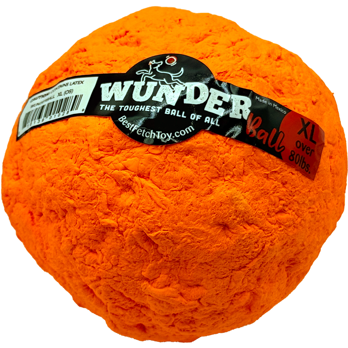 WUNDERball Natural Rubber Dog Ball – Durable Fetch Toy for Aggressive Chewers & Water Play