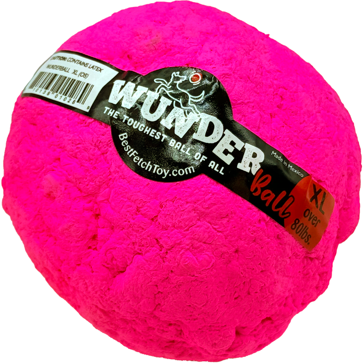 WUNDERball Natural Rubber Dog Ball – Durable Fetch Toy for Aggressive Chewers & Water Play