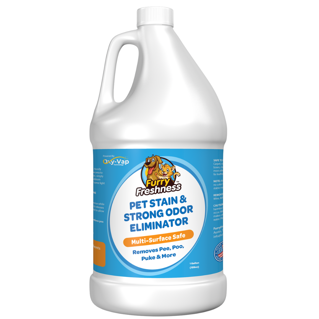 FurryFreshness Odorless Pet Stain & Odor Eliminator – Eco-Friendly, Enzyme-Free, Safe for Kids & Pets