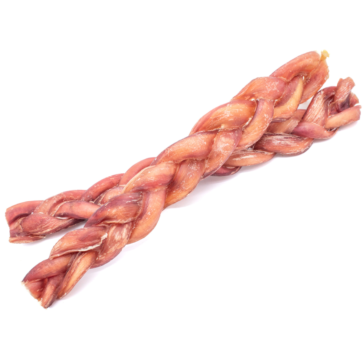 12" Thick Braided Bully Stick – Long-Lasting Dog Chew