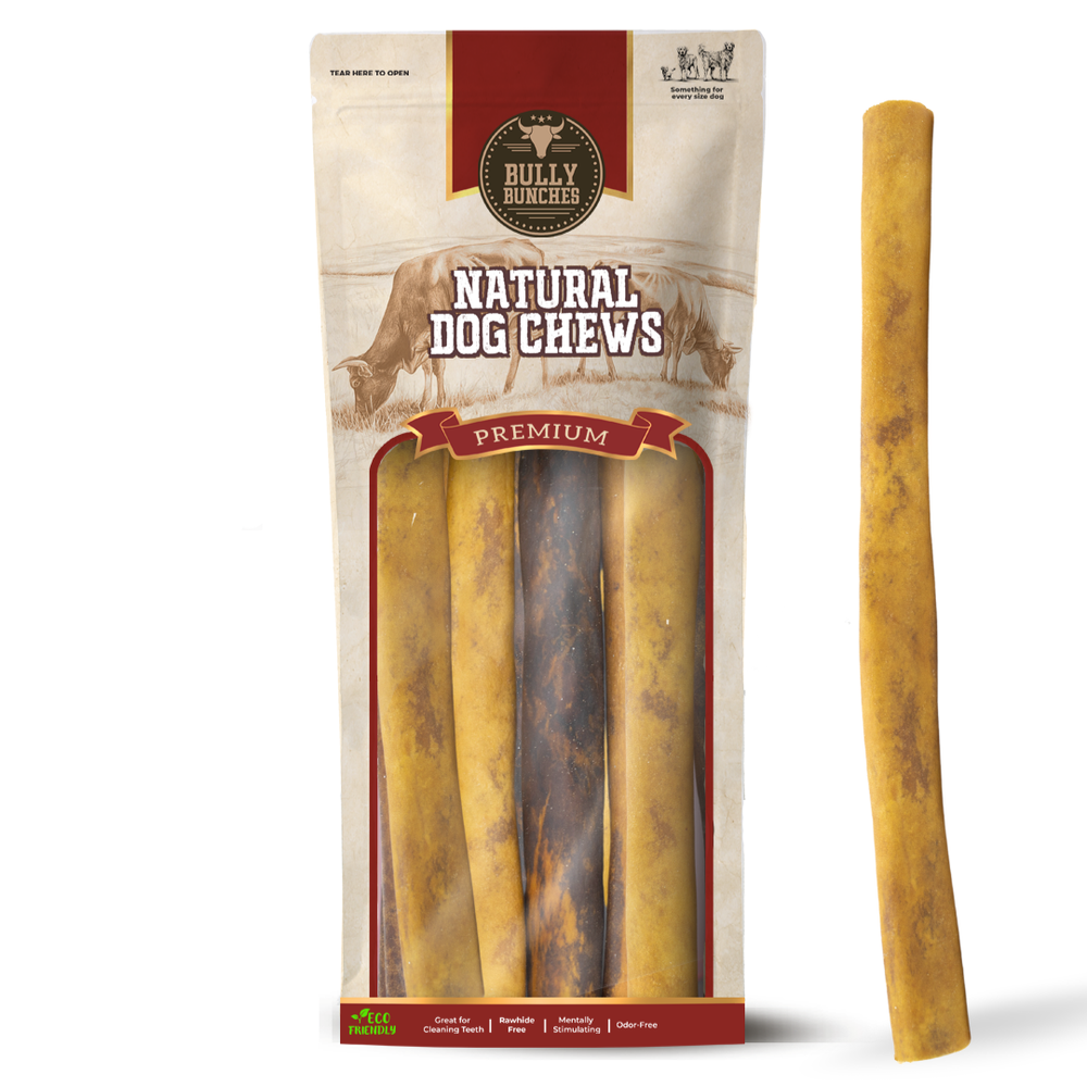 Large 10–12 Inch Collagen Stick for Dogs – Long-Lasting, Natural Chew