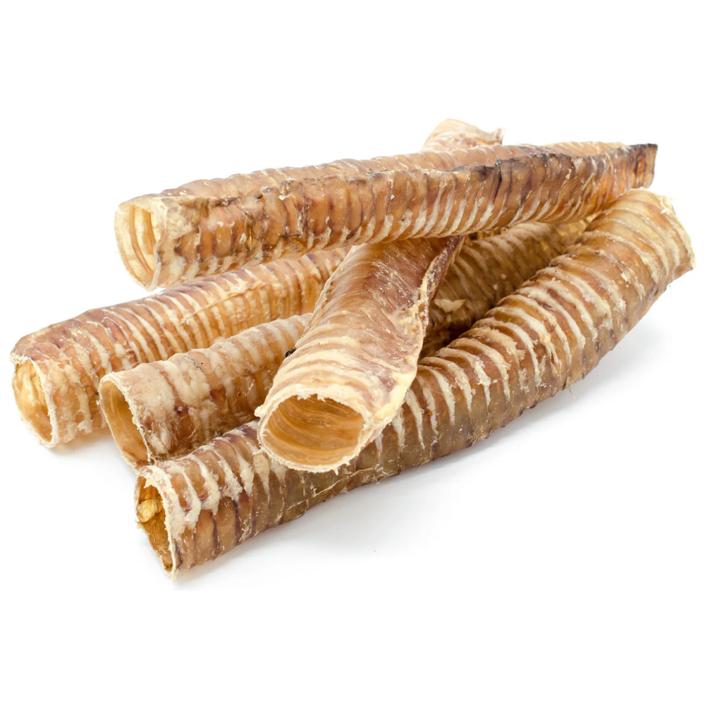 12-Inch Beef Trachea Dog Chew – Natural Joint Support & Long-Lasting Crunch