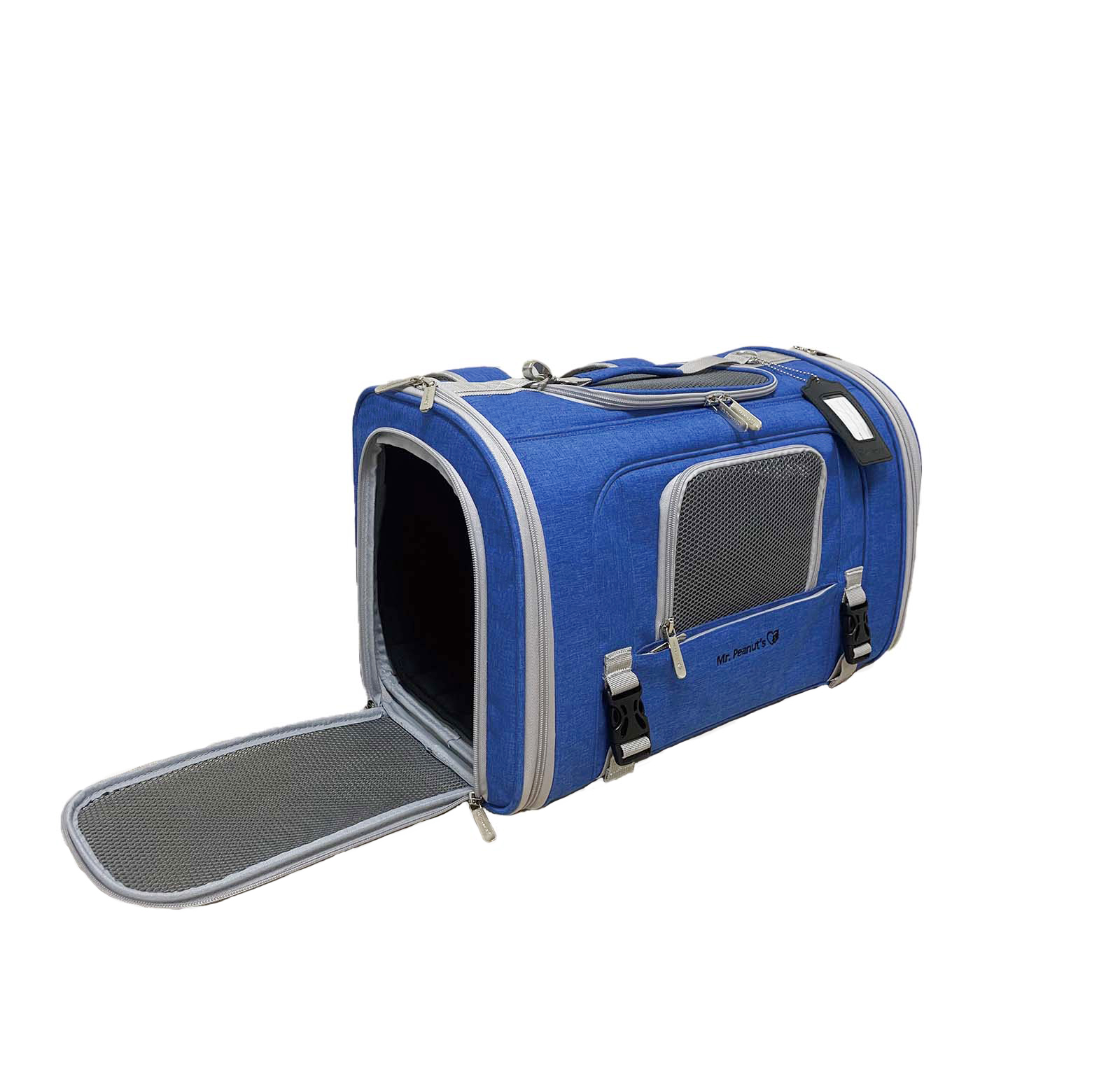 Mr. Peanut’s Monterey Series Horizontal Backpack Pet Carrier – Airline Approved & Travel Ready
