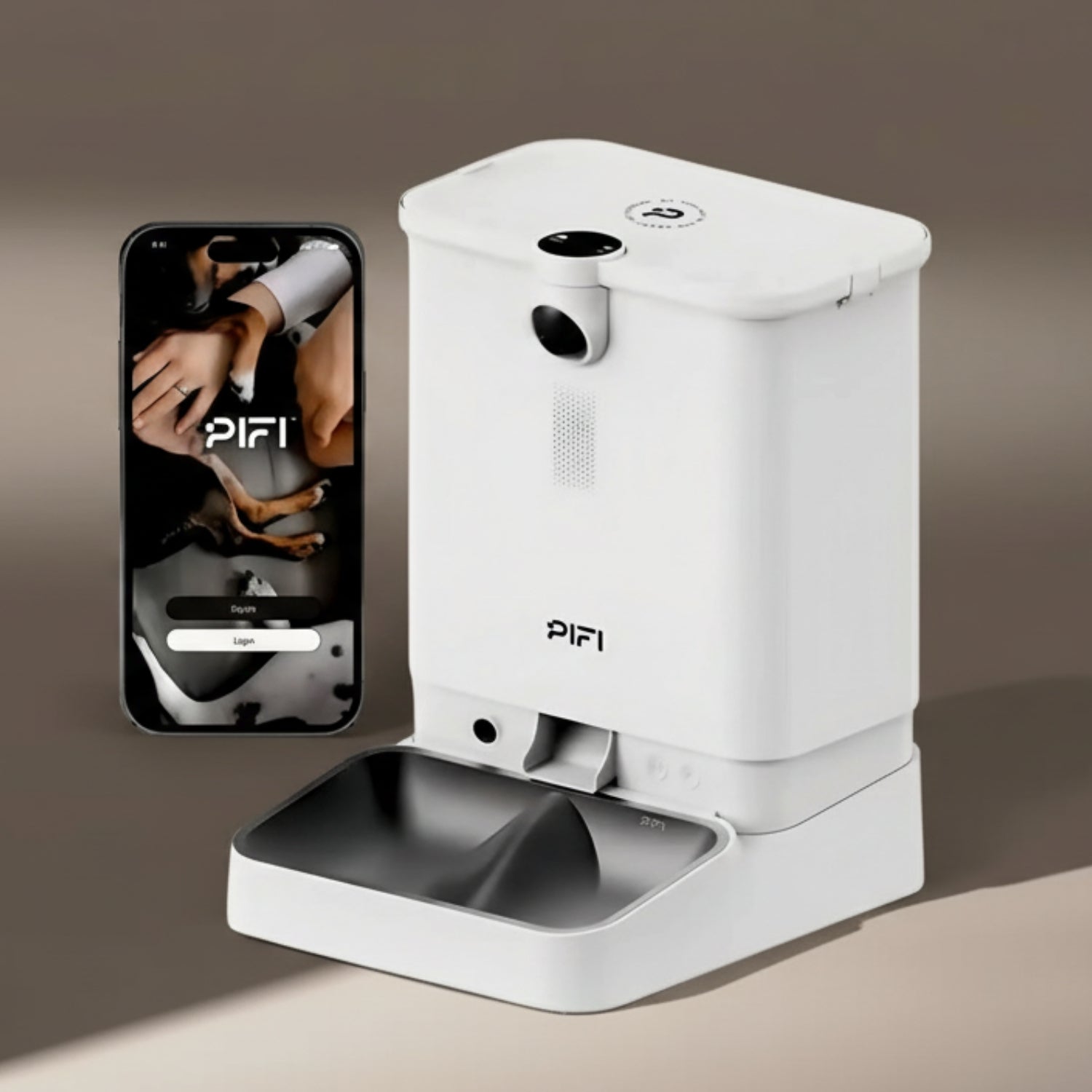 PiFi Smart Pet Feeder with HD Cameras, App Control & AI Portioning