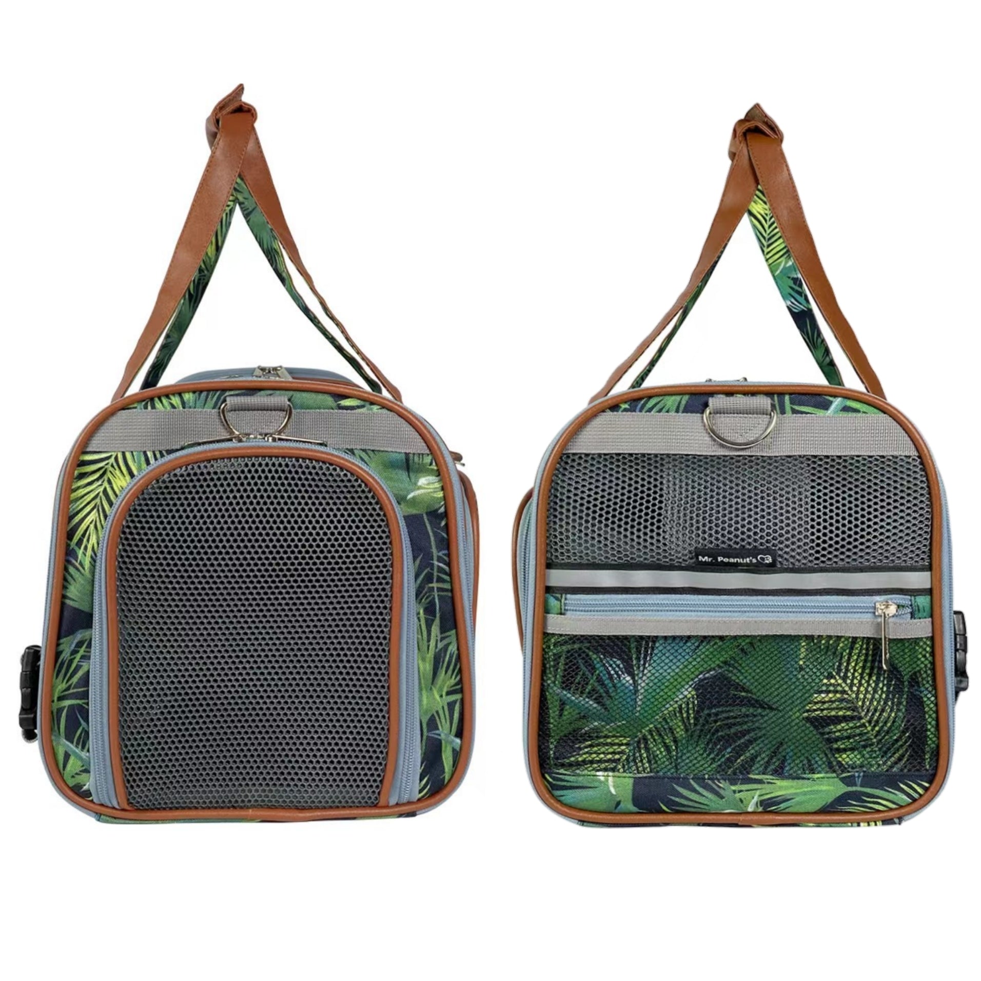 Mr. Peanut's Gold Series Print Edition FAA-Compliant Airline-Approved Pet Carrier