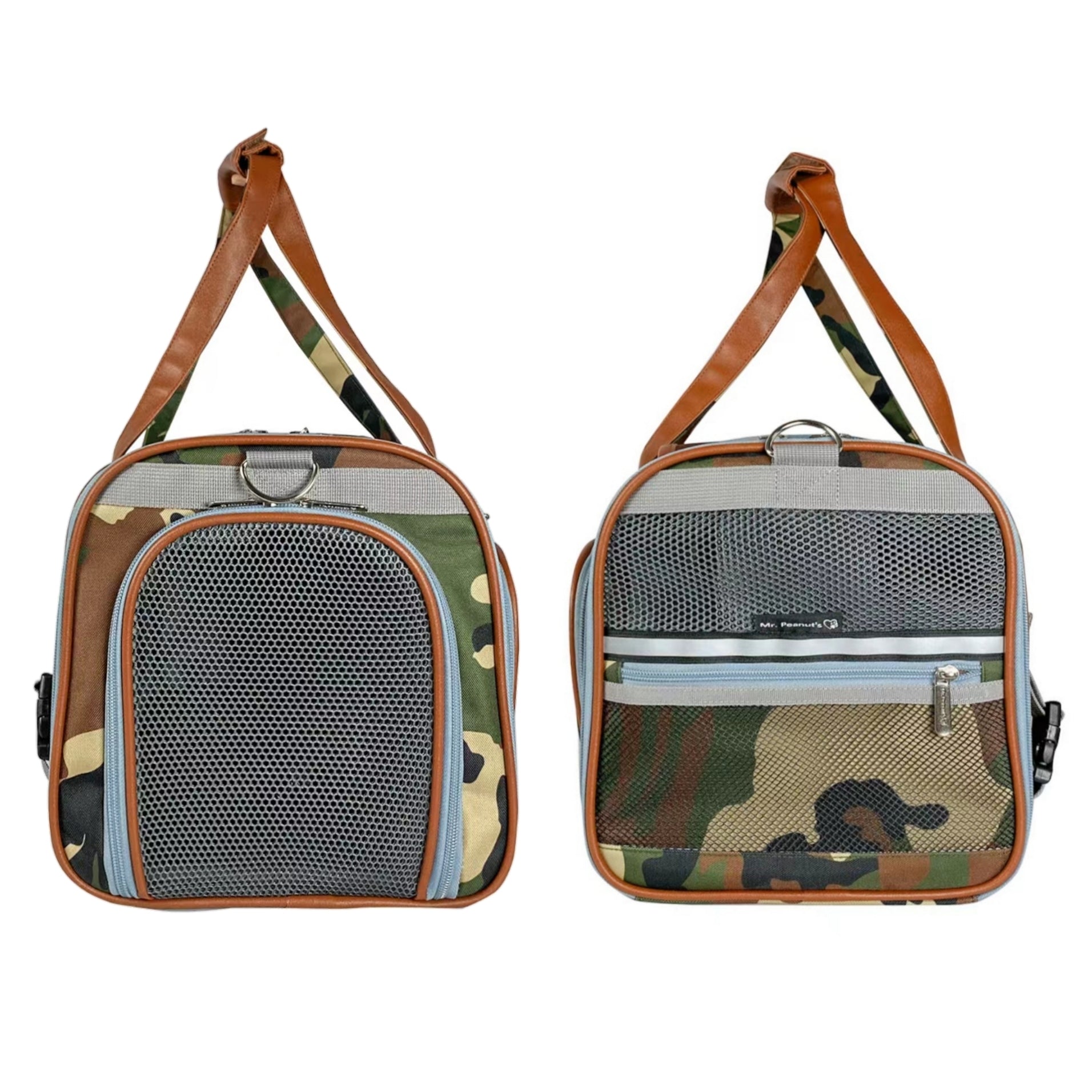 Mr. Peanut's Gold Series Print Edition FAA-Compliant Airline-Approved Pet Carrier