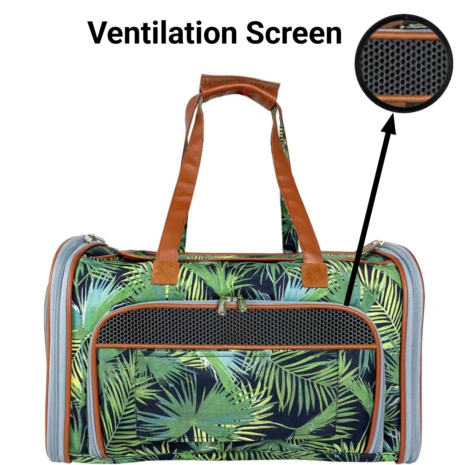 Mr. Peanut's Gold Series Print Edition FAA-Compliant Airline-Approved Pet Carrier