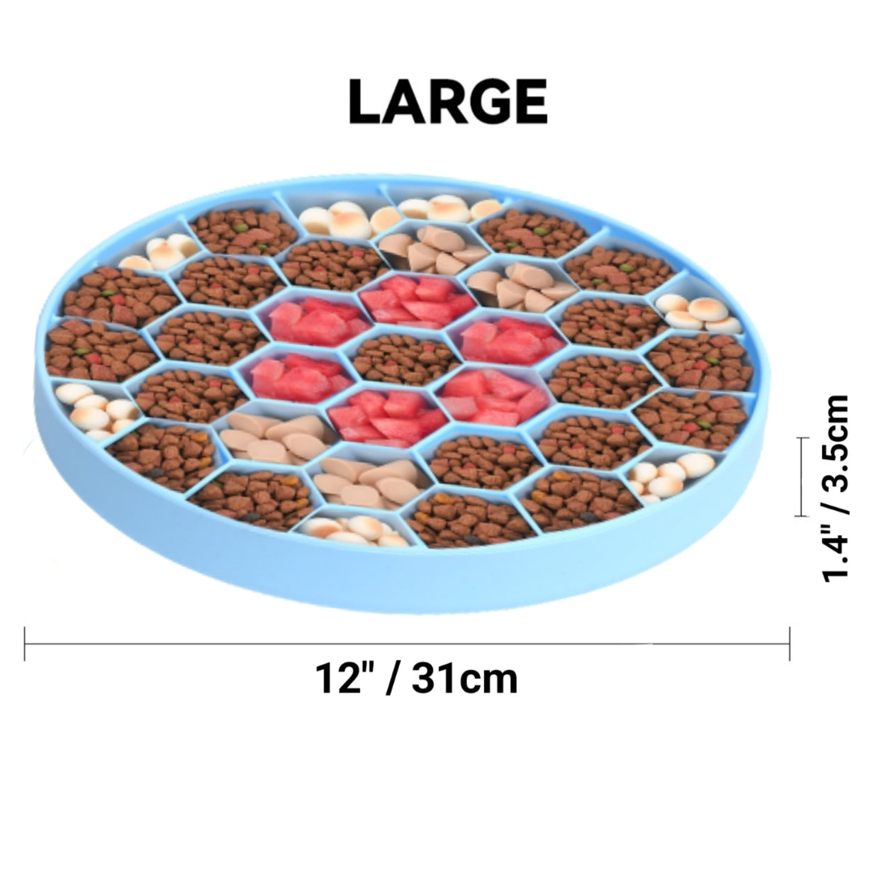 Mr. Peanut’s Slow Feeder Bowl 🐾 – Soft Silicone, Non-Slip & Vet-Approved!