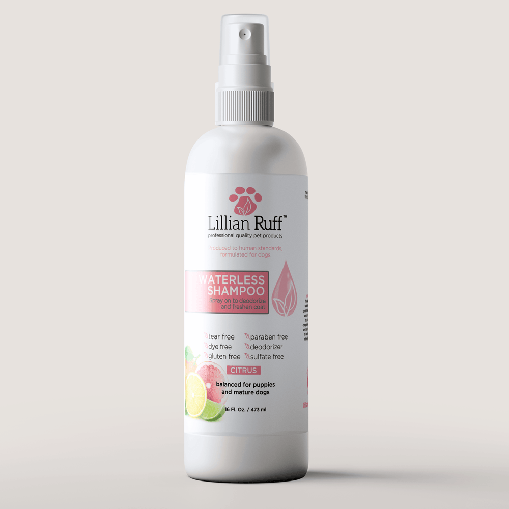 Lillian Ruff Waterless Shampoo – Citrus No-Rinse Shampoo for Dogs & Cats