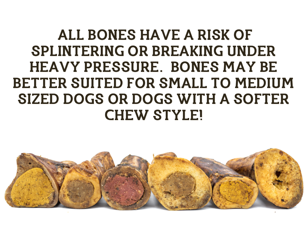 5–6 Inch Marrow Bones for Dogs – Long-Lasting, All-Natural Chew