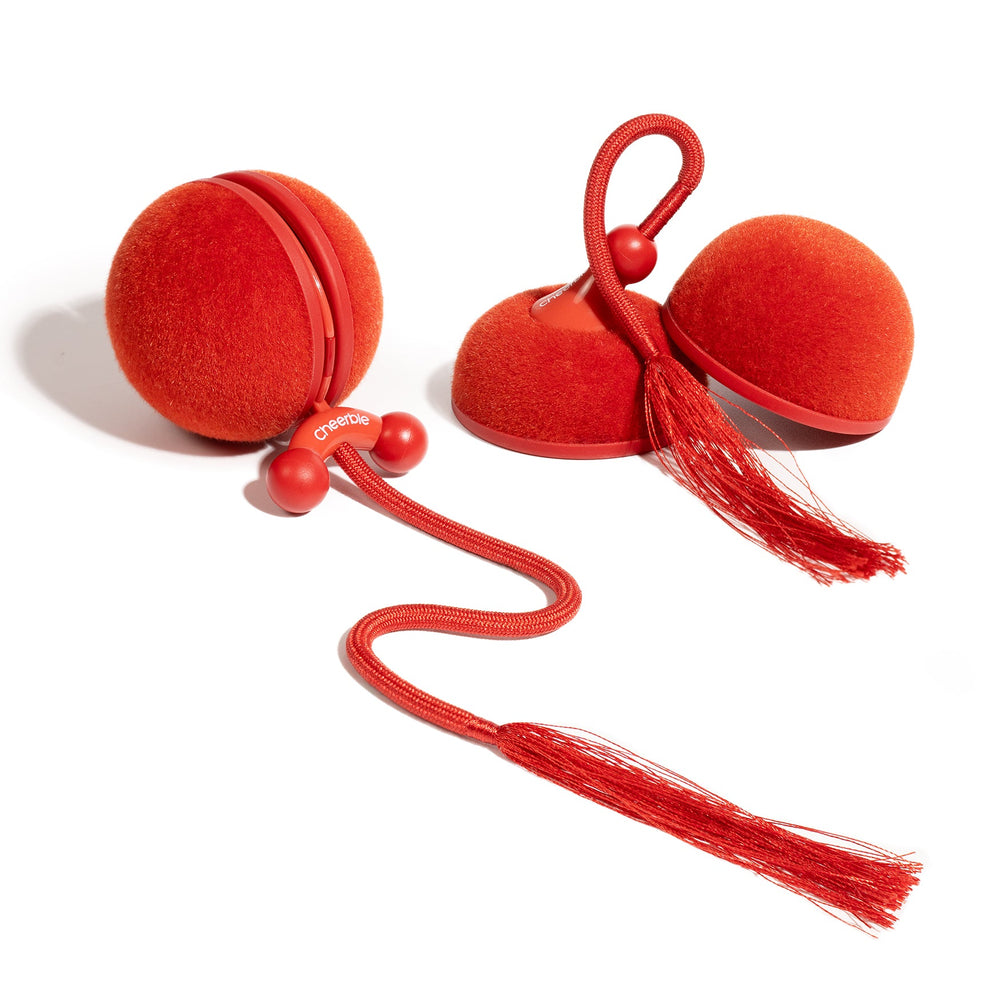 Creeble® Wicked Ball Duo2 – 2-in-1 Smart Interactive Cat Toy with Dual Modes & USB-C Rechargeable Play